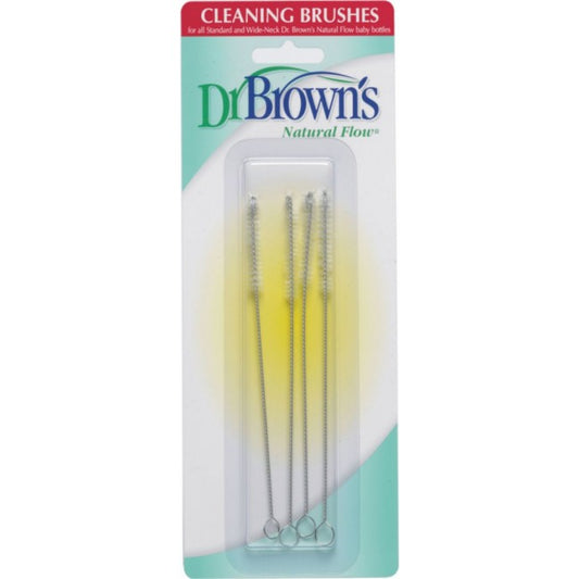 Dr Browns Baby Bottle Vent Cleaning Brushes - 4Pk