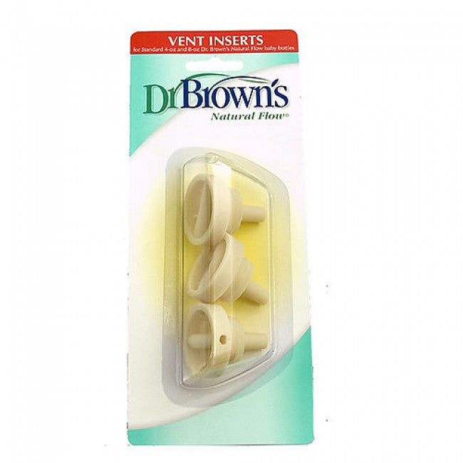 Dr Browns Vent Inserts for Standard Bottles 3Pk