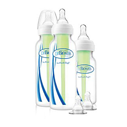 Dr Browns Narrow Neck Baby Bottle Options Starter Kit