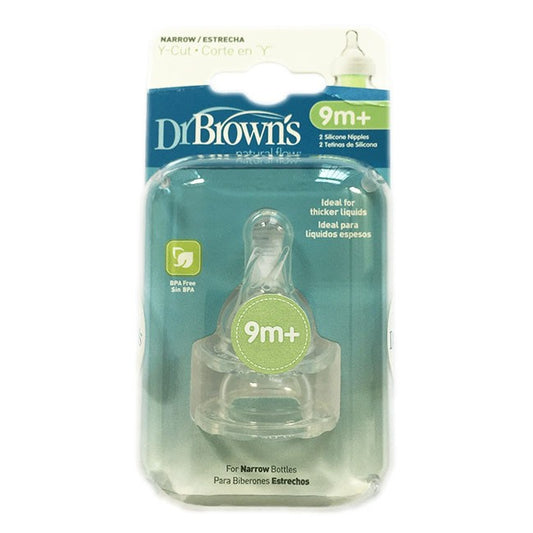 Dr Browns Narrow Neck Options Bottle Y-Cut Teats