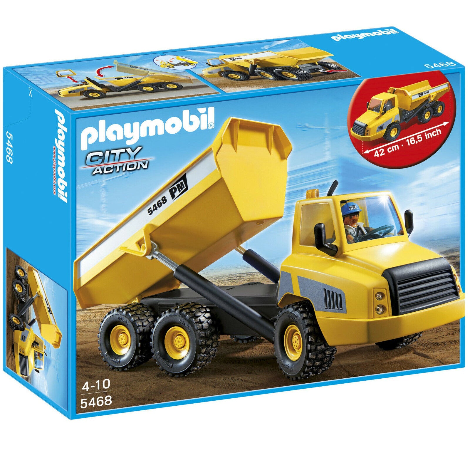 Playmobil City Action Industrial Dump Truck 5468