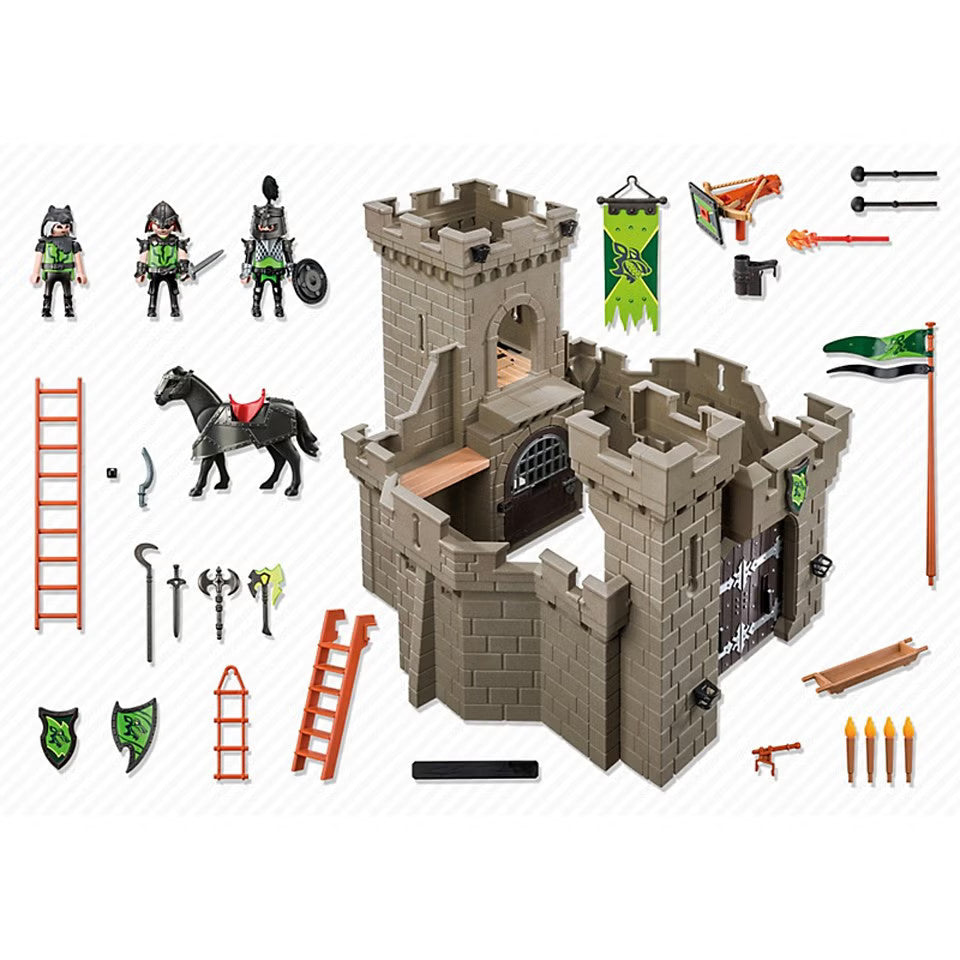 Playmobil Wolf Knights Castle Inclusions