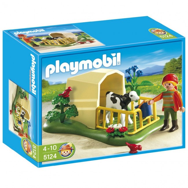 Playmobil Calf Feeder Set 5124