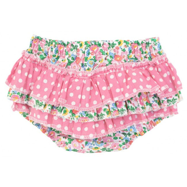 Alimrose Ruffle Bloomers - Petit Floral - Rear