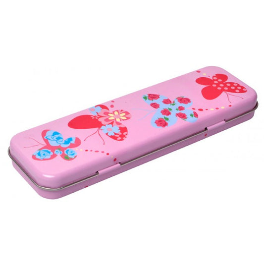 Bobble Art Butterfly Pencil Tin Case