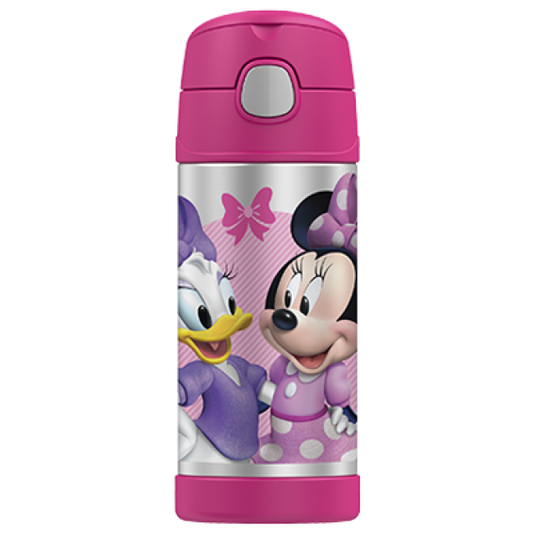 Thermos Funtainer 355ml Drink Bottle Minnie Mouse