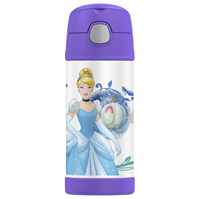 Thermos Funtainer 355ml Drink Bottle Disney Princess