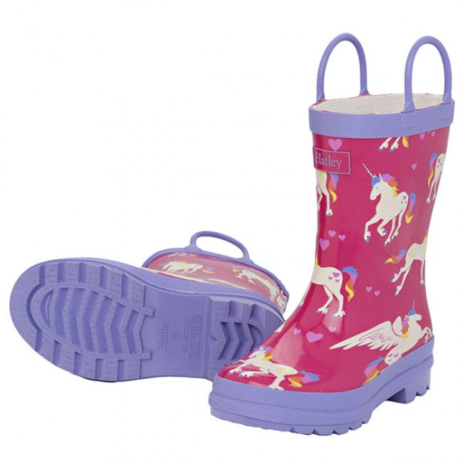 Hatley Unicorns and Rainbows Kids Gumboots