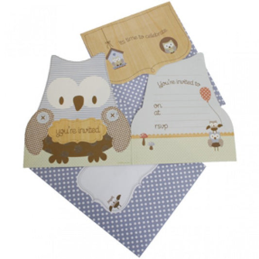 hiPP Little People Owl Invitations Kit