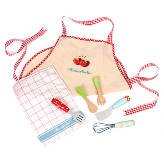 Le Toy Van Apron And Utensil Set 3+Yrs