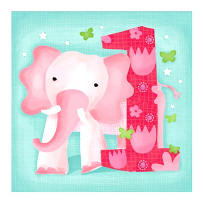 Little Chipipi Elephant One Greeting Card