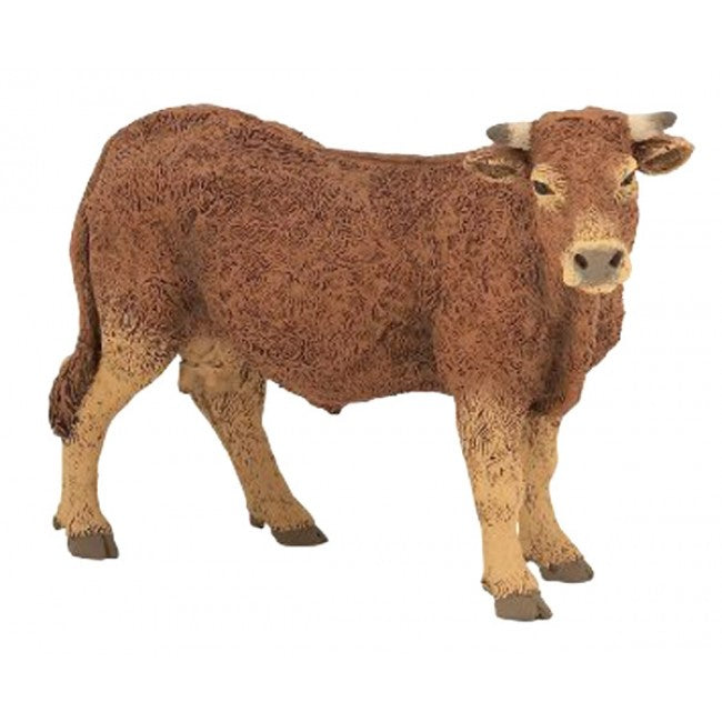 Papo Farmyard Friends - Limousin Cow 3Yrs+