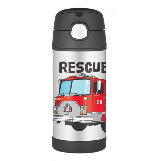 Thermos Funtainer Firetruck Drink Bottle