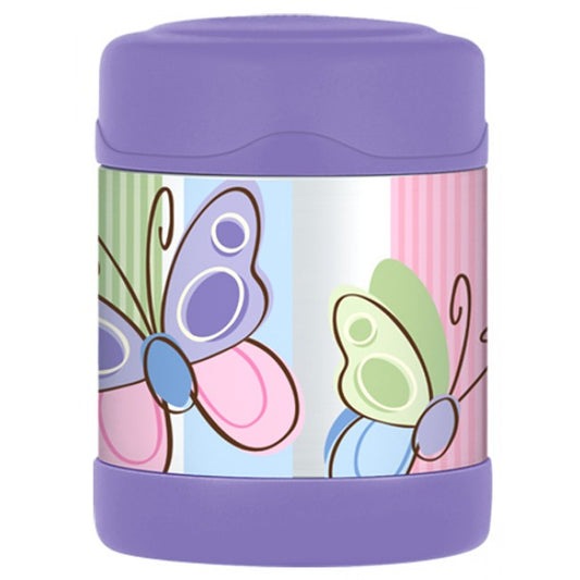 Thermos Funtainer 290ml Food Jar - Purple Butterfly