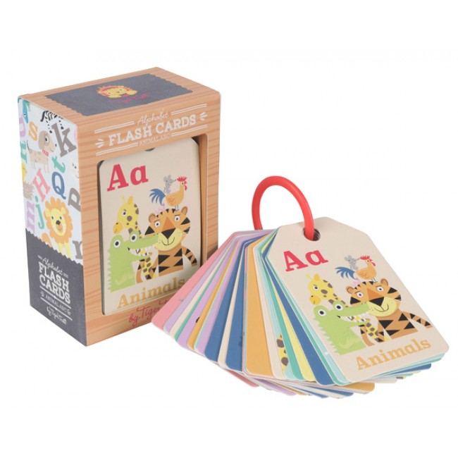 Tiger Tribe Flash Cards - Animal ABC