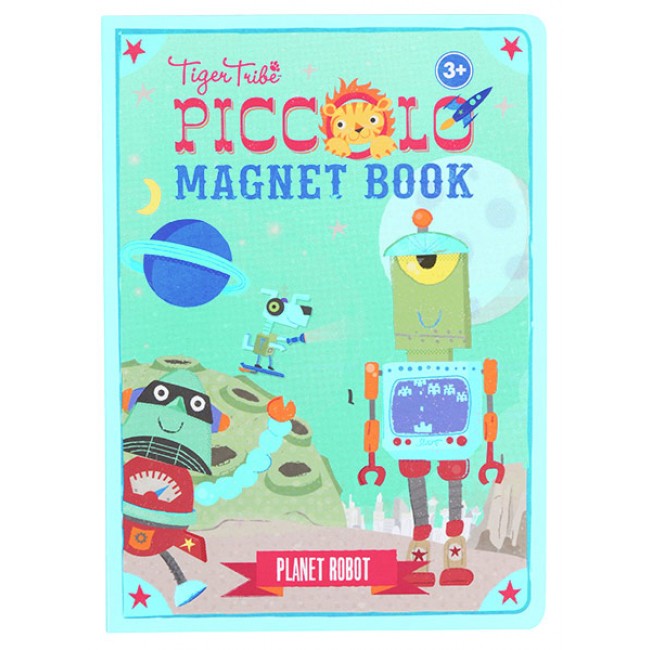 Tiger Tribe Piccolo Magnet Book - Planet Robot