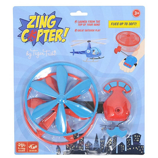 Tiger Tribe Zing Copter Blue-Red