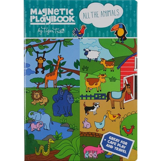 Tiger Tribe Magnetic Play Book - All the Animals